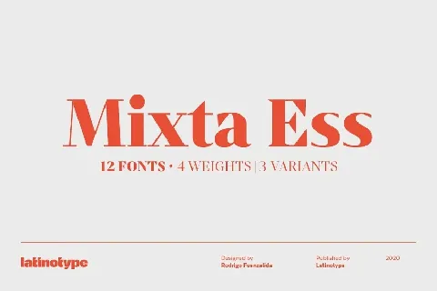 Mixta Ess Family font