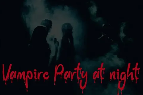 Halloween Party Display font