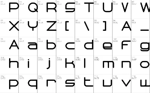 Typoline Sans Serif font
