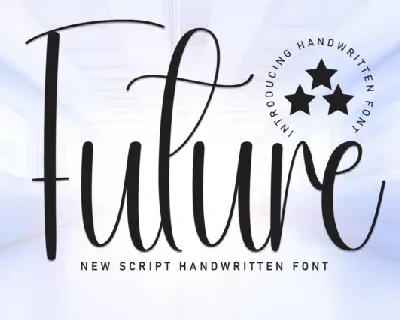 Future Script Typeface font