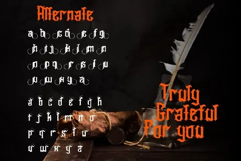 Heavier Crowns font