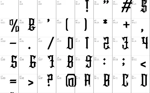 Heavier Crowns font