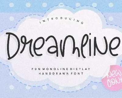 Dreamline font