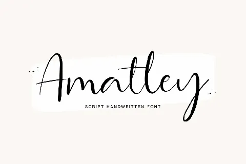 Amatley font