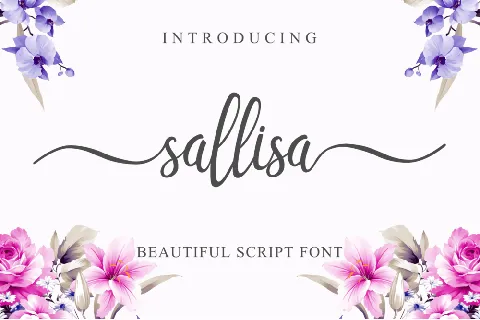 Sallisa Script font