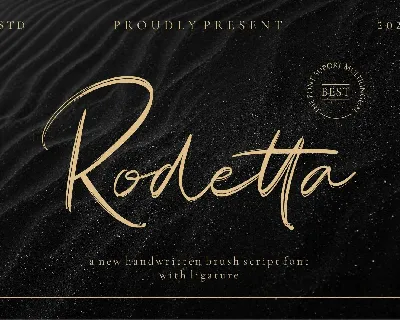 Rodetta font