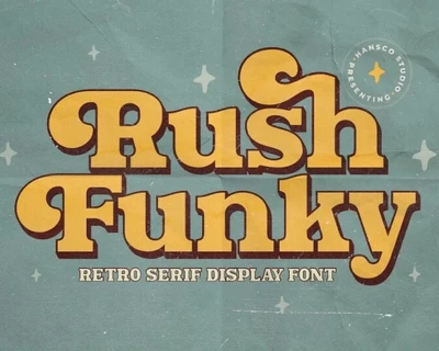 Rush Funky font