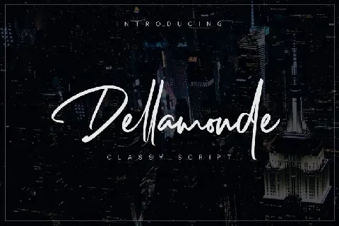 Dellamonde Script font