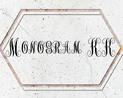Monogram KK font