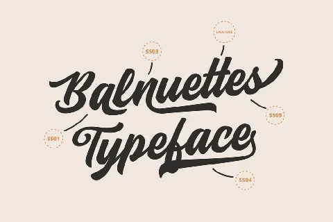 Balnuettes font