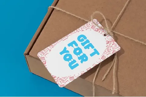 Sticky Glue font