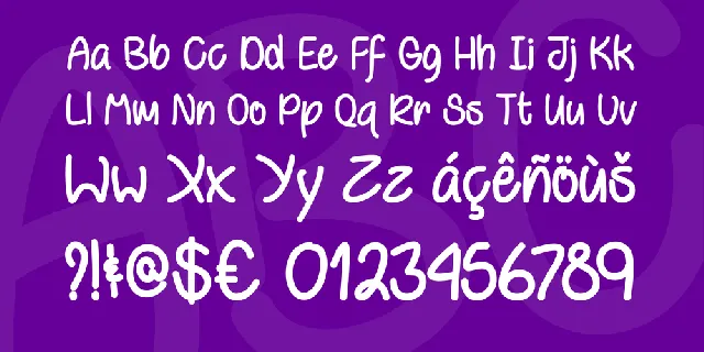 Behind Violet Eyes font