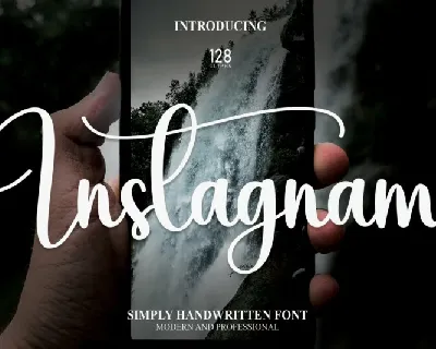 Instagnam Script font