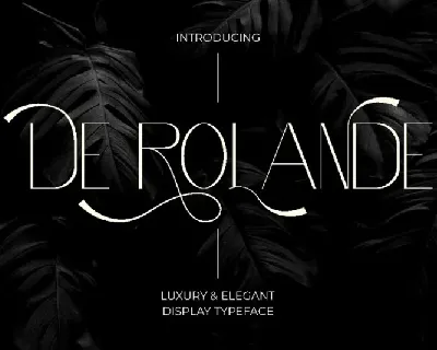 De Rolande font