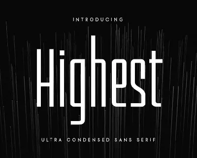 Highest font