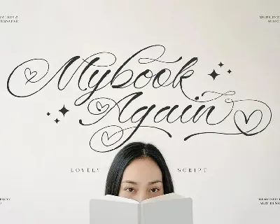 Mybook Again font