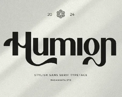 Humion DEMO font