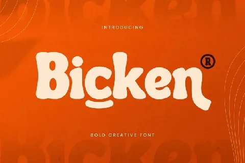 Bicken font