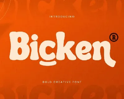 Bicken font