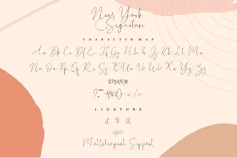 New York Signature font