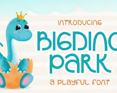 Bigdino Park font