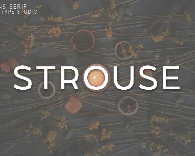 Strouse font