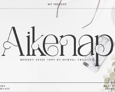 Aikenap font