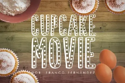 Cupcake Movie font