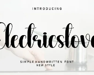 Electricstove font