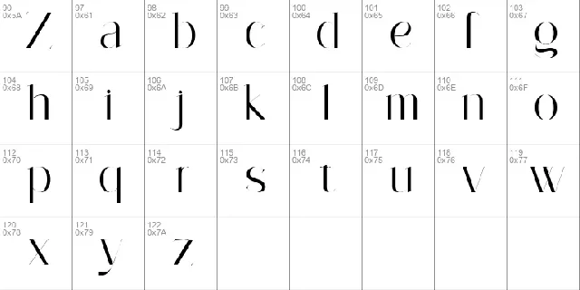 Camilen font