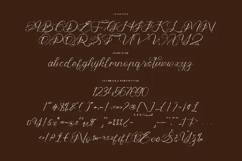 Sophiany Natalya DEMO VERSION font