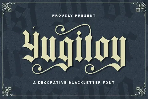 Yugitoy font