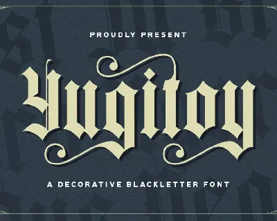 Yugitoy font