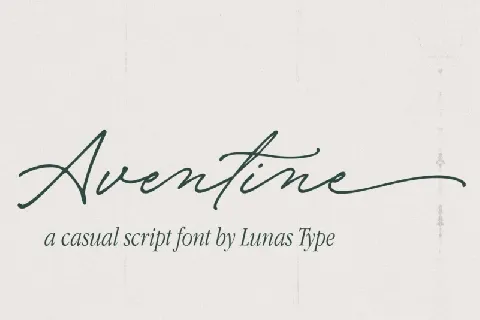 Aventine font