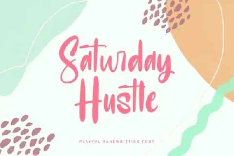 Saturday Hustle font