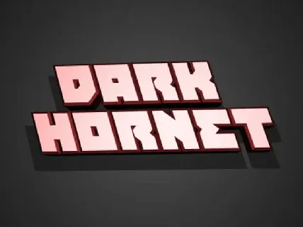 Dark Hornet Display font