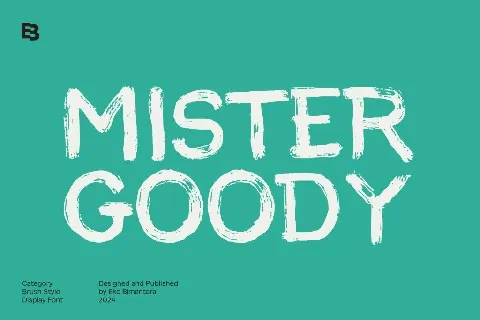 MISTER GOODY font