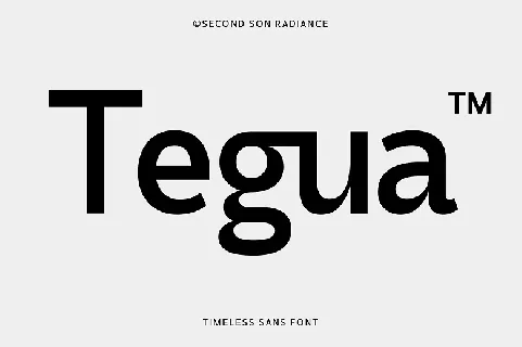 Tegua font