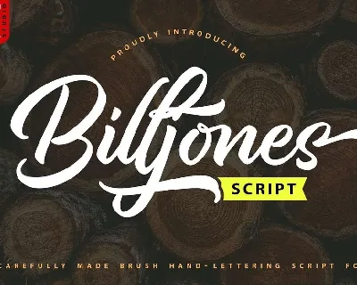 Billjones font