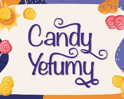 Candy Yefumy font
