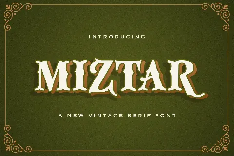 Miztar font