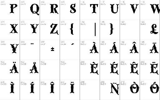 Miztar font