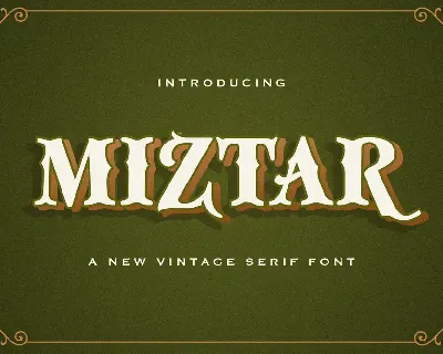 Miztar font