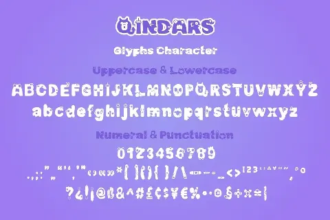 QINDARS font