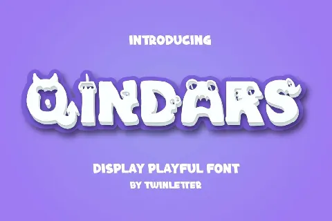 QINDARS font