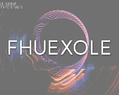 Fhuexole font