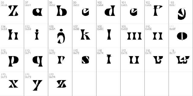 Bournue font