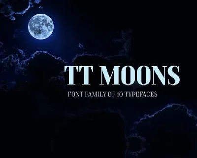 TT Moons Family font