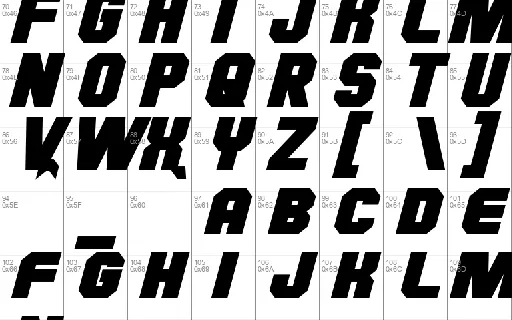 GI Joe font