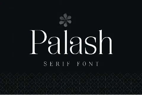 Palash font